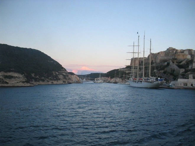Entering Bonifacio - Corsica-Sardinia  © Charter World http://www.charterworld.com.au